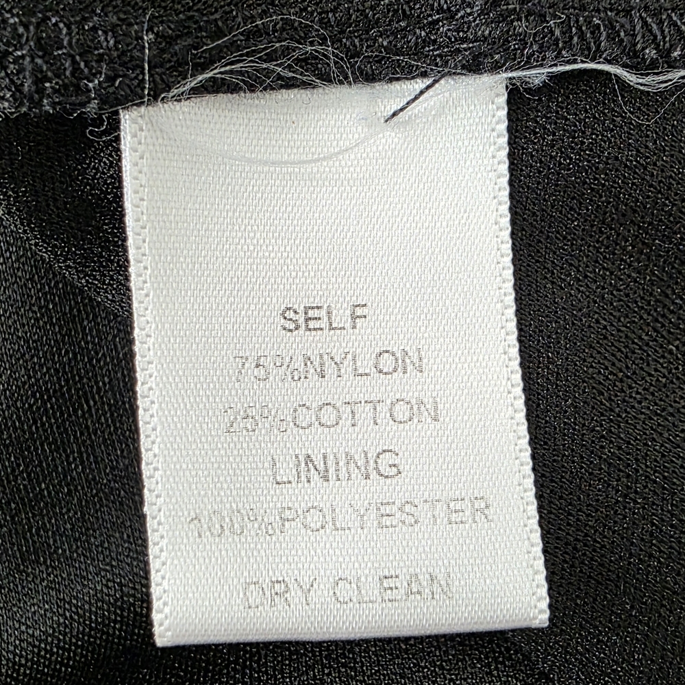 Soprano Black A-Line Lace Skater Dress In Size L - Picture 11 of 12